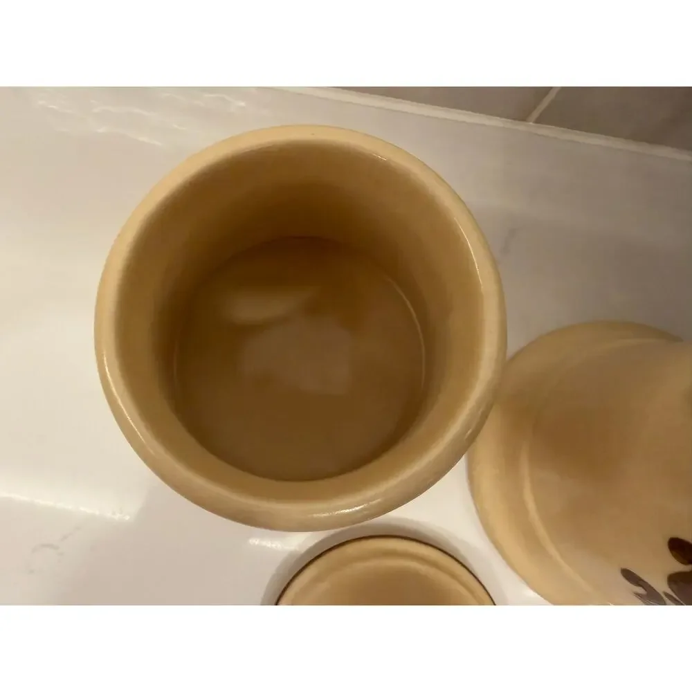 Vintage Pfaltzgraff Village‎ Creamer and Sugar Set